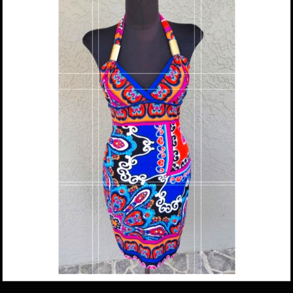 Cache: Halter Style Dress. Sz. 2.